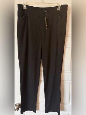 NWT Chicos Cozisoft Fleece Back Pull on Pant